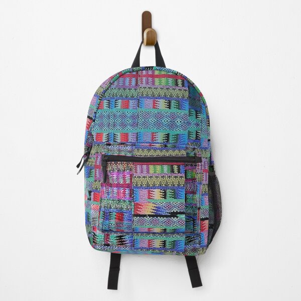Item preview, Maya colorful rainbow textile collage trippy deadhead phish fan designed and sold by AuroraXGreen.