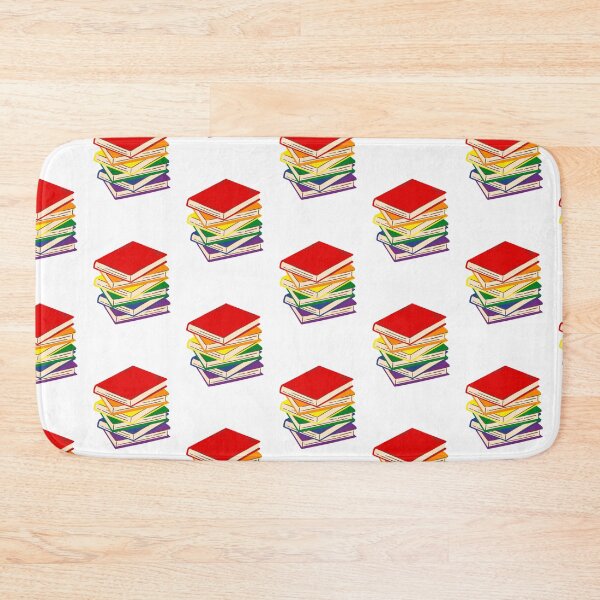 Item preview, Pride bookstack designed and sold by River Graphic Design.