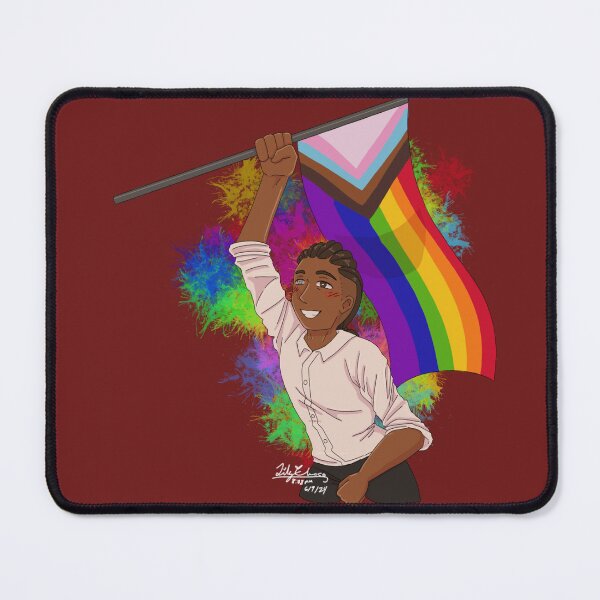 Item preview, Wyll Pride Art Progressive Flag! designed and sold by ASweetLoveSong.
