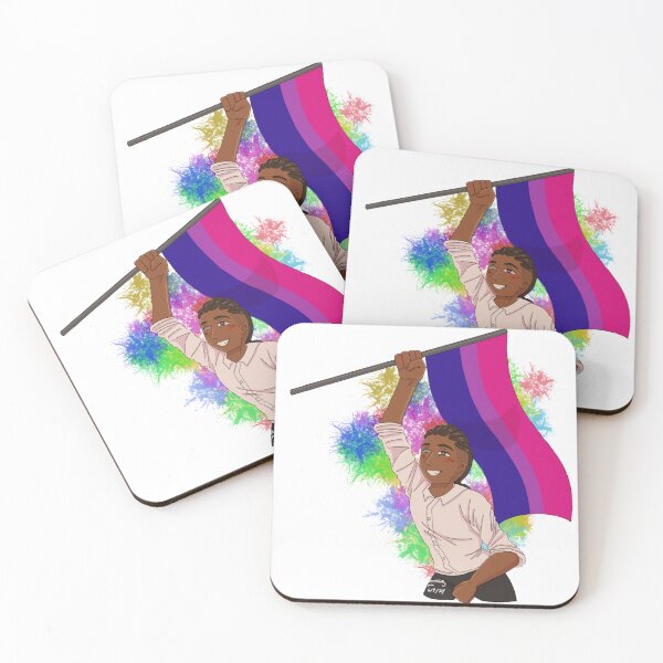 Artikelvorschau, Wyll Pride Art Bi-Flagge! entworfen und verkauft von ASweetLoveSong.