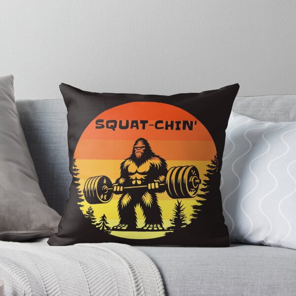 Item preview, Squat-chin', squatch workout designed and sold by DroopysDesigns.