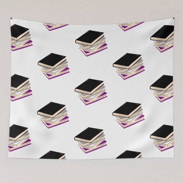 Item preview, Ace pride bookstack designed and sold by River Graphic Design.