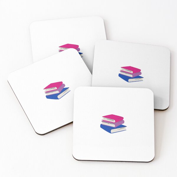 Item preview, bisexual pride bookstack designed and sold by River Graphic Design.