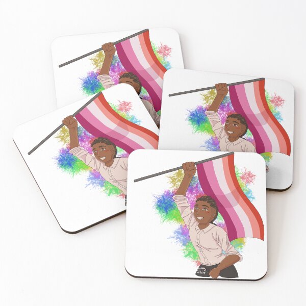 Item preview, Wyll Pride Art Lesbian Flag! designed and sold by ASweetLoveSong.