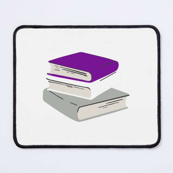 Item preview, graysexual pride bookstack designed and sold by River Graphic Design.
