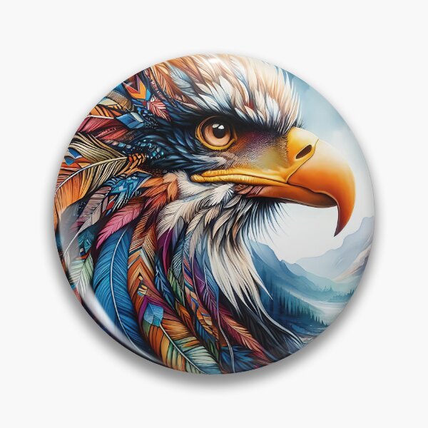 Item preview, Indigenous Eagle designed and sold by GoddessLit.