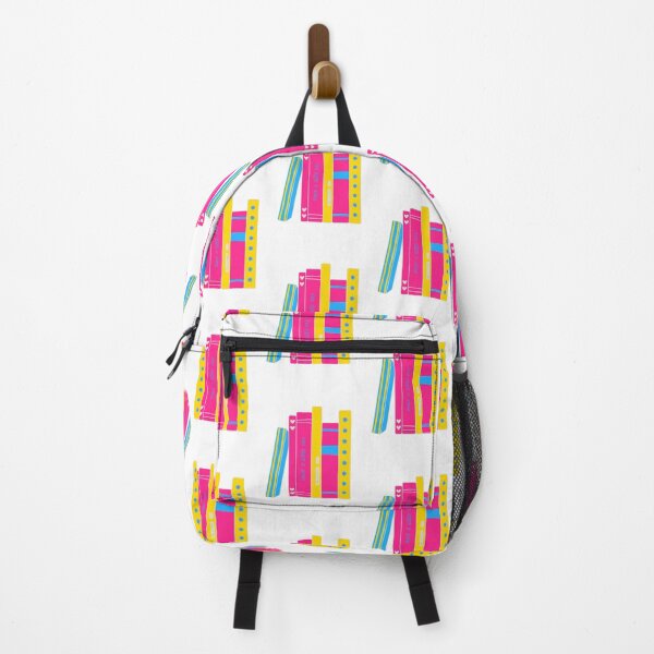 Item preview, Pansexual pride bookstack designed and sold by River Graphic Design.