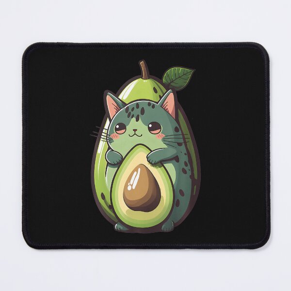 Item preview, Anime Avocato Cat Lover Avogato Vegans Kawaii designed and sold by EmGai TocXanh.