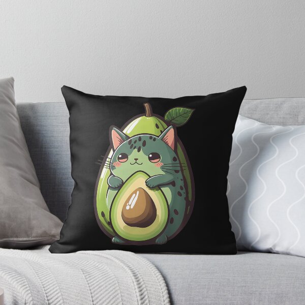Item preview, Anime Avocato Cat Lover Avogato Vegans Kawaii designed and sold by EmGai TocXanh.