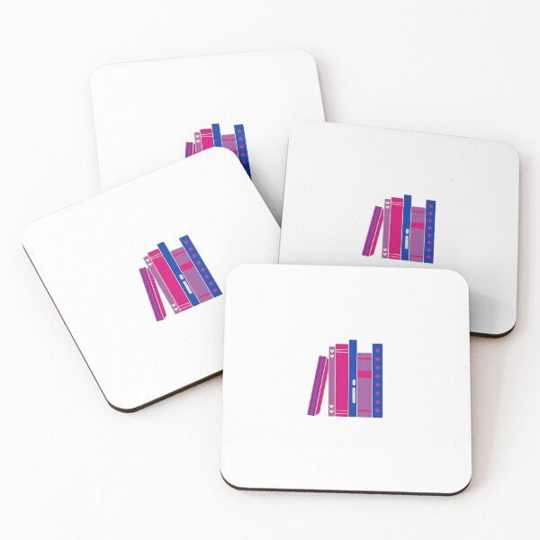 Item preview, Bisexual pride bookstack designed and sold by River Graphic Design.