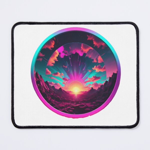 Item preview, Synthwave Colorful Cosmos Neon Colors Retro Origina Artwork designed and sold by EmeraldCauldren.
