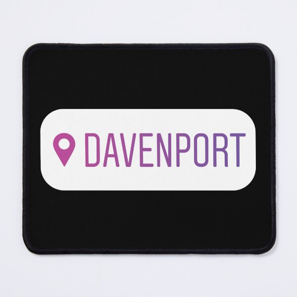 Item preview, Davenport Geotag designed and sold by orlumbuspirate.