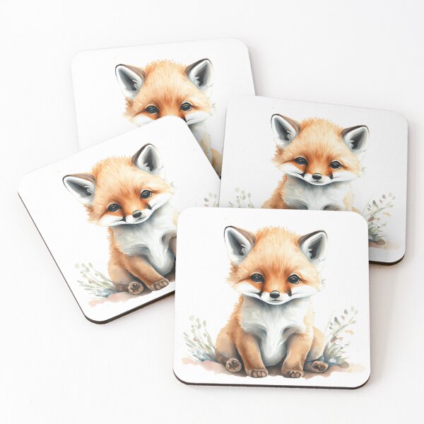 Item preview, Cute Baby Fox designed and sold by CookieandShadow.