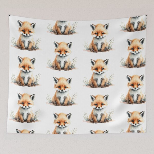 Item preview, Cute Baby Fox designed and sold by CookieandShadow.