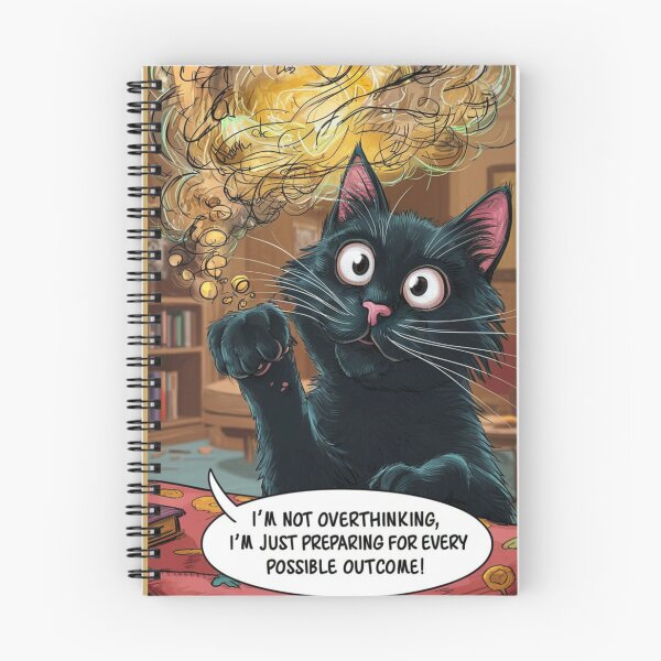 Item preview, Black Cat T-shirt Designs - Stay Positive, Do not Overthink #2 designed and sold by Kinyah88.