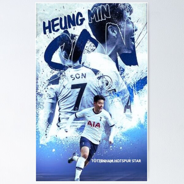Item preview, HEUNG MIN SON TOTTENHAM HOTSPUR RISING STAR NUMBER 7 designed and sold by rezki-lillah.