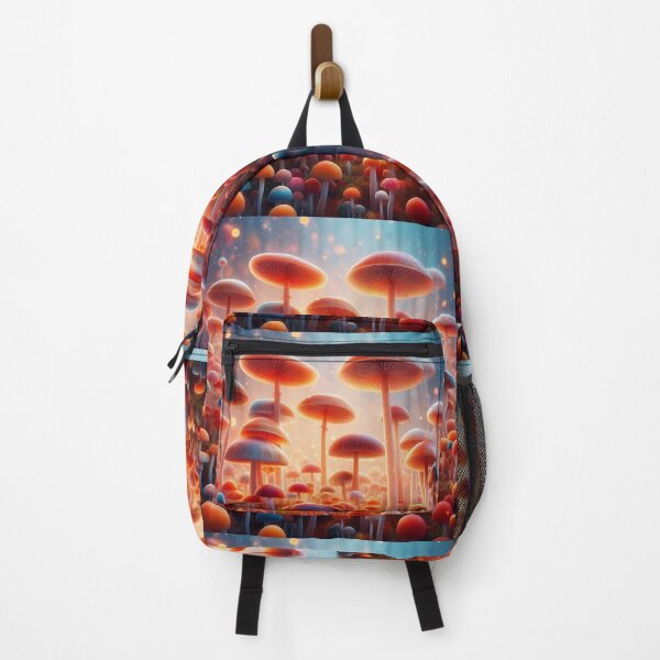 Item preview, Spectacular Colorful Mushroom Pattern designed and sold by DigiDreamyArt.