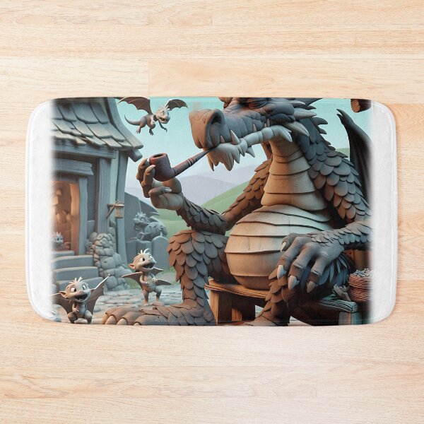 Item preview, Grandpa Dragon looks after the children designed and sold by HerbertFlenner.