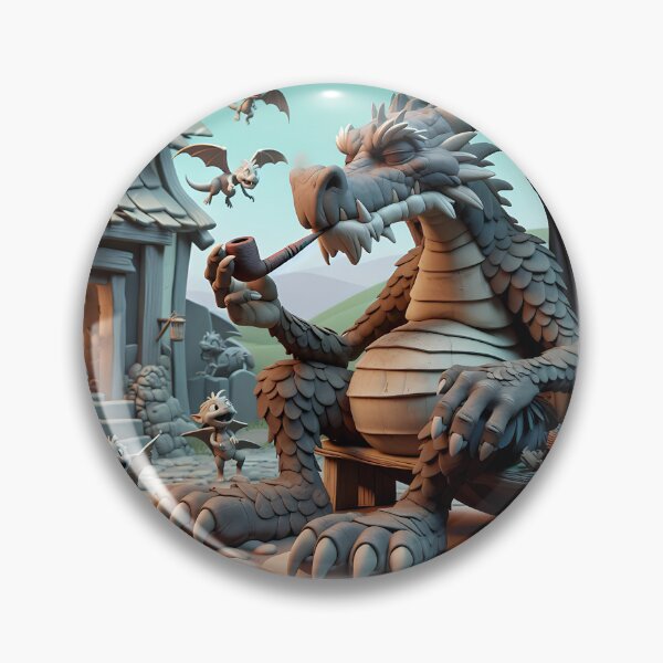 Item preview, Grandpa Dragon looks after the children designed and sold by HerbertFlenner.