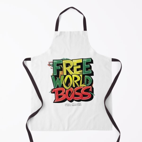 Item preview, Free World Boss ( Vybz Kartel) designed and sold by ReggaeVibeMerch.