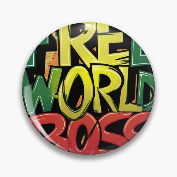 Item preview, Free World Boss ( Vybz Kartel) designed and sold by ReggaeVibeMerch.