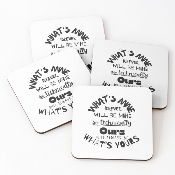 Item preview, What's Mine is Mine and What's Yours is Ours - Entitlement Humor designed and sold by IM{PROMPT}U.