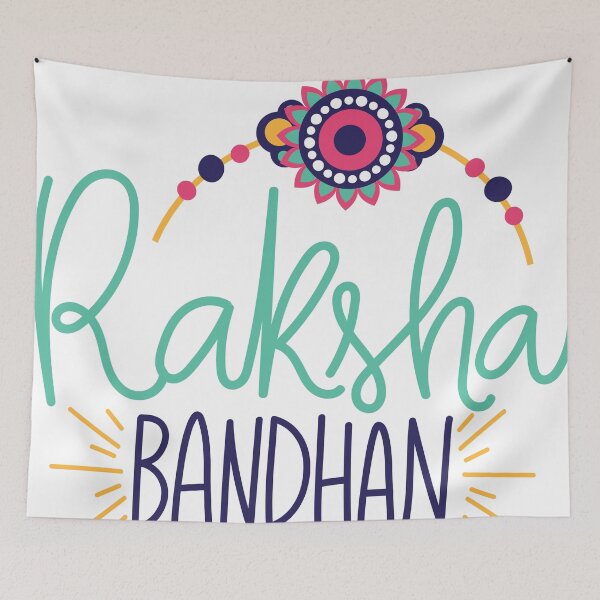 Item preview, raksha bandhan sticker happy rakhi  designed and sold by gurvindersohi3.