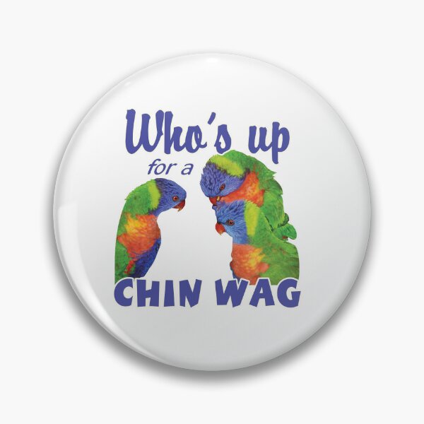 Item preview, Who's up for a Chin Wag designed and sold by Jenny  Dyer.