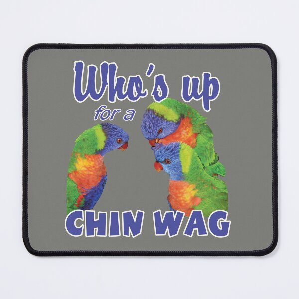 Item preview, Who's up for a Chin Wag designed and sold by Jenny  Dyer.