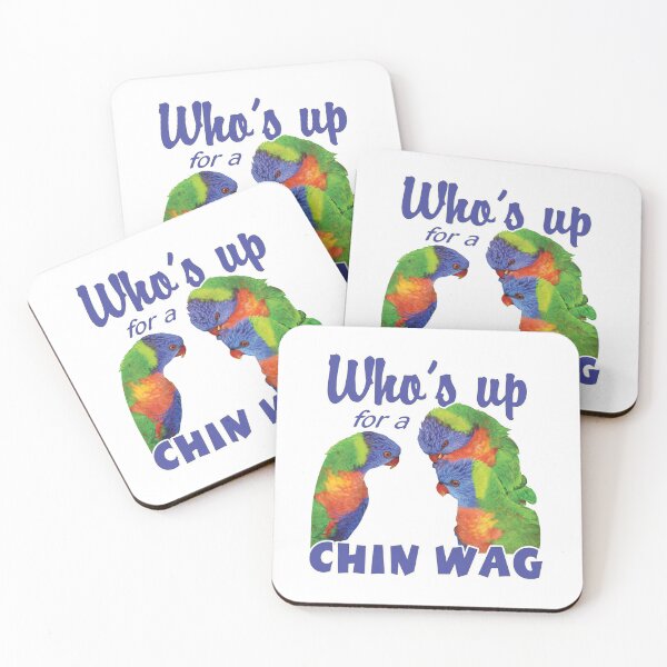 Item preview, Who's up for a Chin Wag designed and sold by Jenny  Dyer.