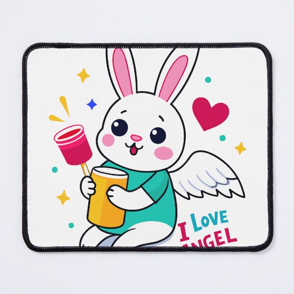 Item preview, I love angel drinkig designed and sold by Batrixx337.