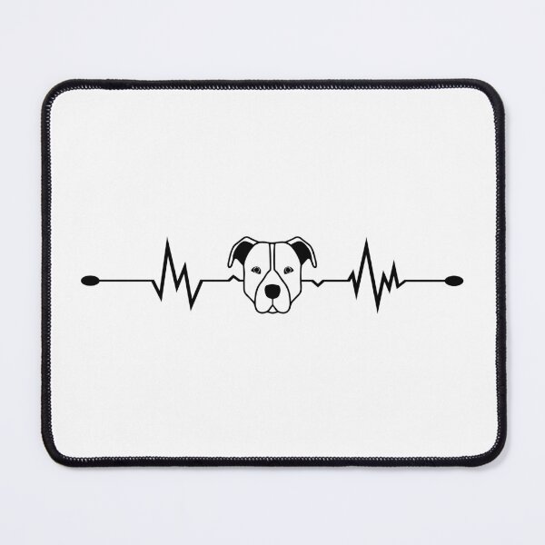 Item preview, pitbull heartrate designed and sold by EmeraldeaArt.