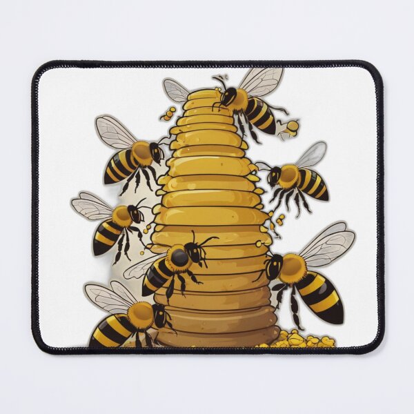 Item preview, Buzzing with Style: Cartoon Bee T-Shirts designed and sold by AS-Graphics.