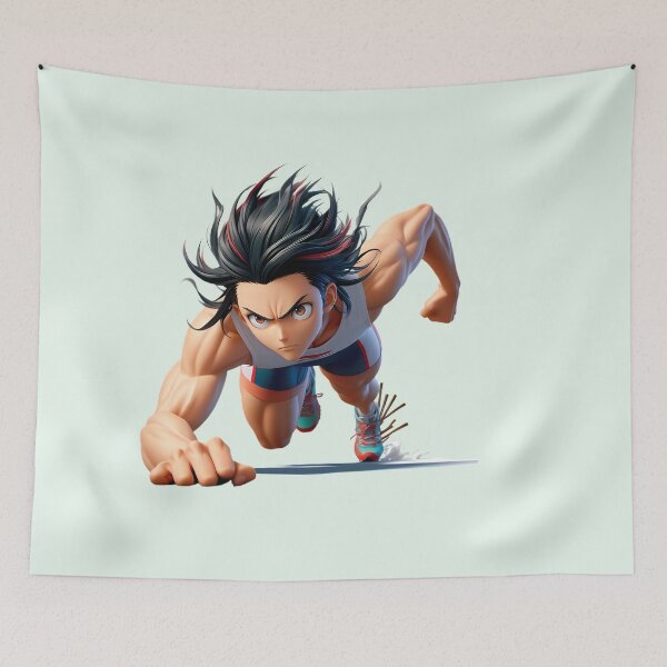 Item preview, Sports Anime Athlete in Motion designed and sold by Indoni.