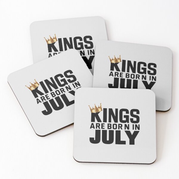 Item preview, Kings Are Born In July designed and sold by Itsheartshop.