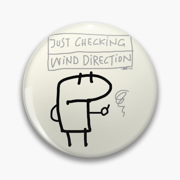 Item preview, Just checking wind direction  designed and sold by T o m e k.