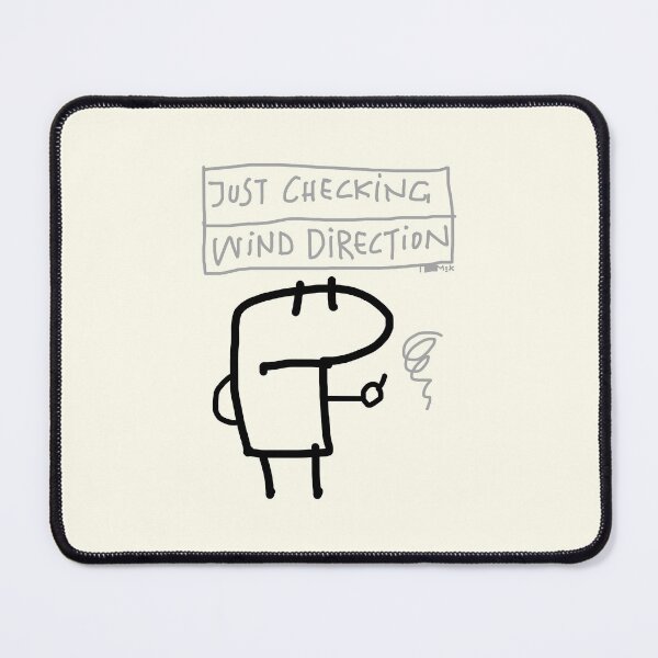 Item preview, Just checking wind direction  designed and sold by T o m e k.
