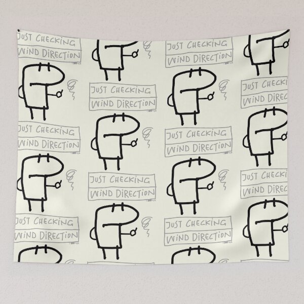 Item preview, Just checking wind direction  designed and sold by T o m e k.