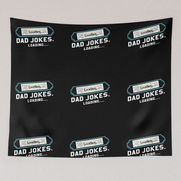 Item preview, Dad Jokes Loading... Simply Funny Design designed and sold by Zibis09.