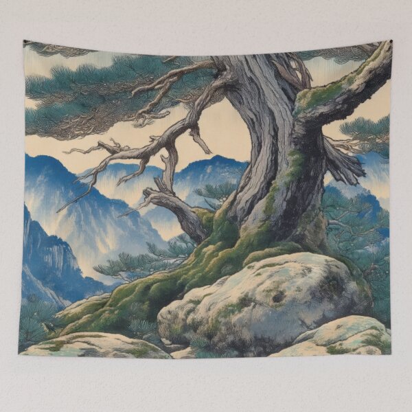 Item preview, Morning Revelations - A Contemporary Ukiyo-e Nature Landscape designed and sold by Kijiermono.