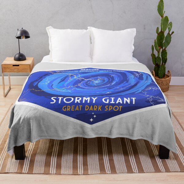 Item preview, Neptune. Stormy Giant (Interstellar Wilderness Reserve Bureau Series) designed and sold by BGALAXY.