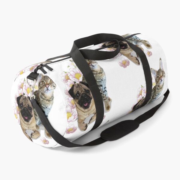 Item preview, cat and pug designed and sold by obscurite.