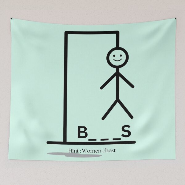 Item preview, Funny  stick Hanged man game retro classic   designed and sold by Ajax90.