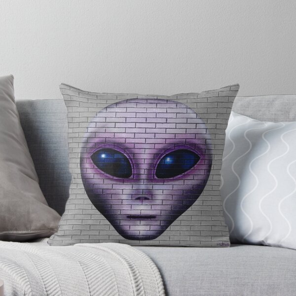 Item preview, Alien Graffiti Art Wall Design   designed and sold by KateVanFloofno1.