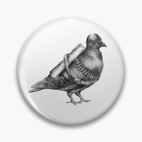 Item preview, Soldier pigeon  designed and sold by okyliela.