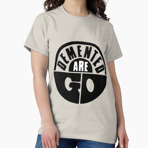 Vista previa del artículo con la obra «Logo Demented are go», diseñado y vendido por MangaSICKworld.