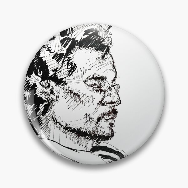 Item preview, Man profile portrait illustration designed and sold by Arthur Loeuil.