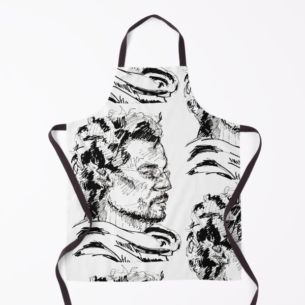 Item preview, Man profile portrait illustration designed and sold by Arthur Loeuil.