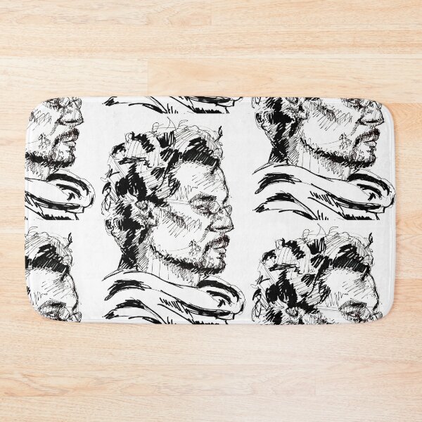 Item preview, Man profile portrait illustration designed and sold by Arthur Loeuil.