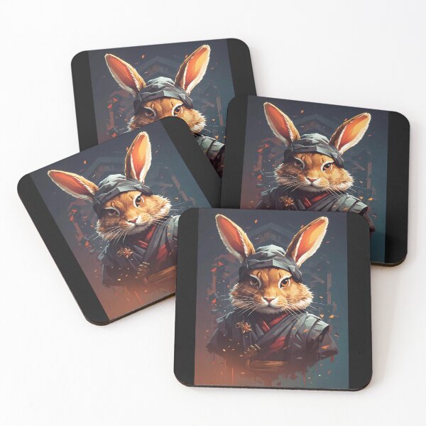 Item preview, Ninja Rabbit V.4! designed and sold by halasaar01.